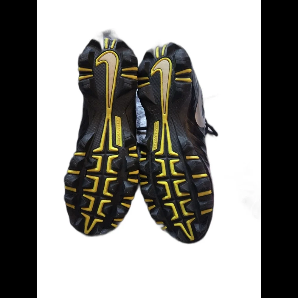 Nike Vapor Fastflex Football Cleats Black 5.5Y Medium D Fastflex Model